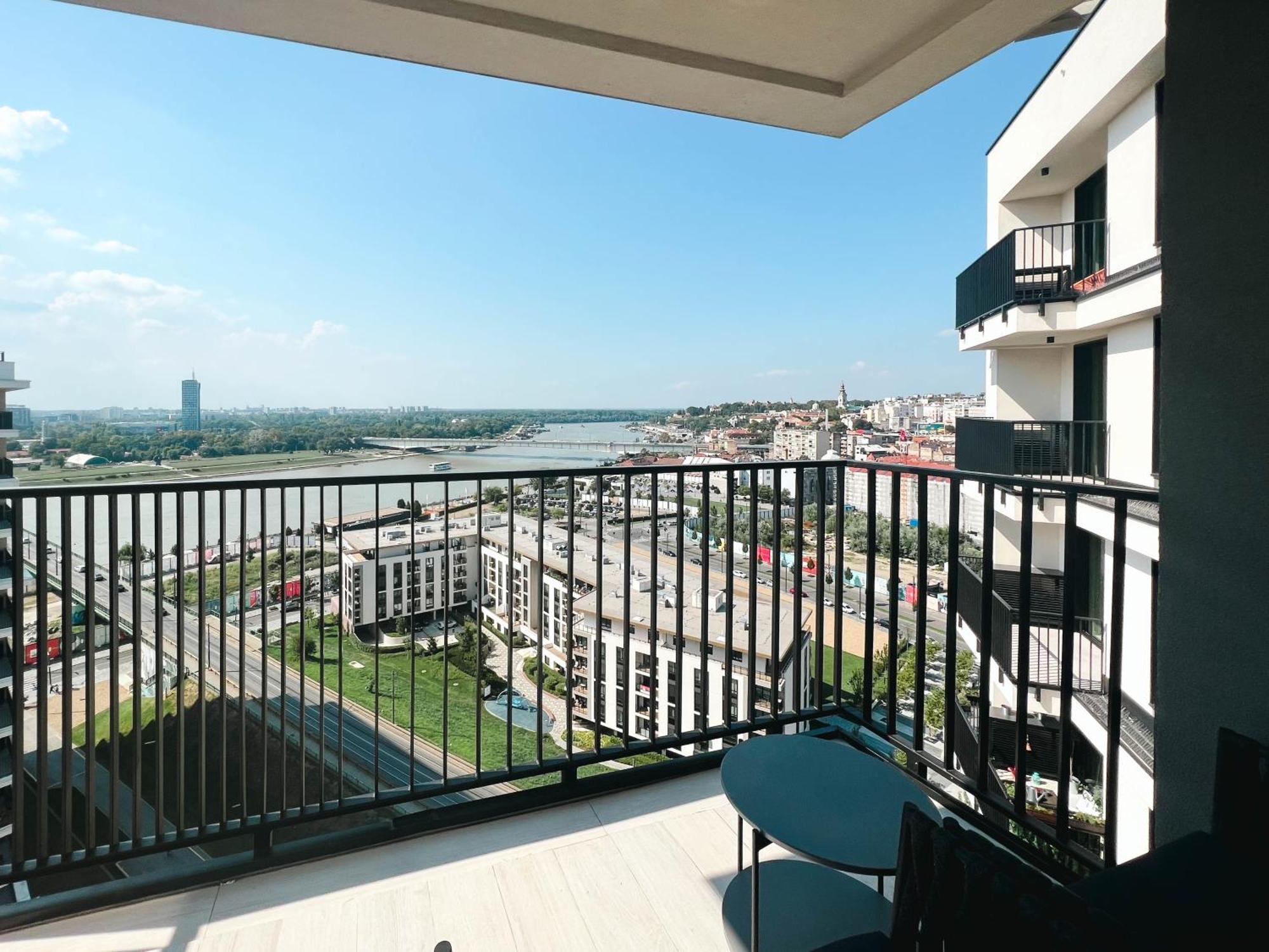 Belgrade Waterfront - Beograd Na Vodi - Metropolitan Luxury Apartments ภายนอก รูปภาพ