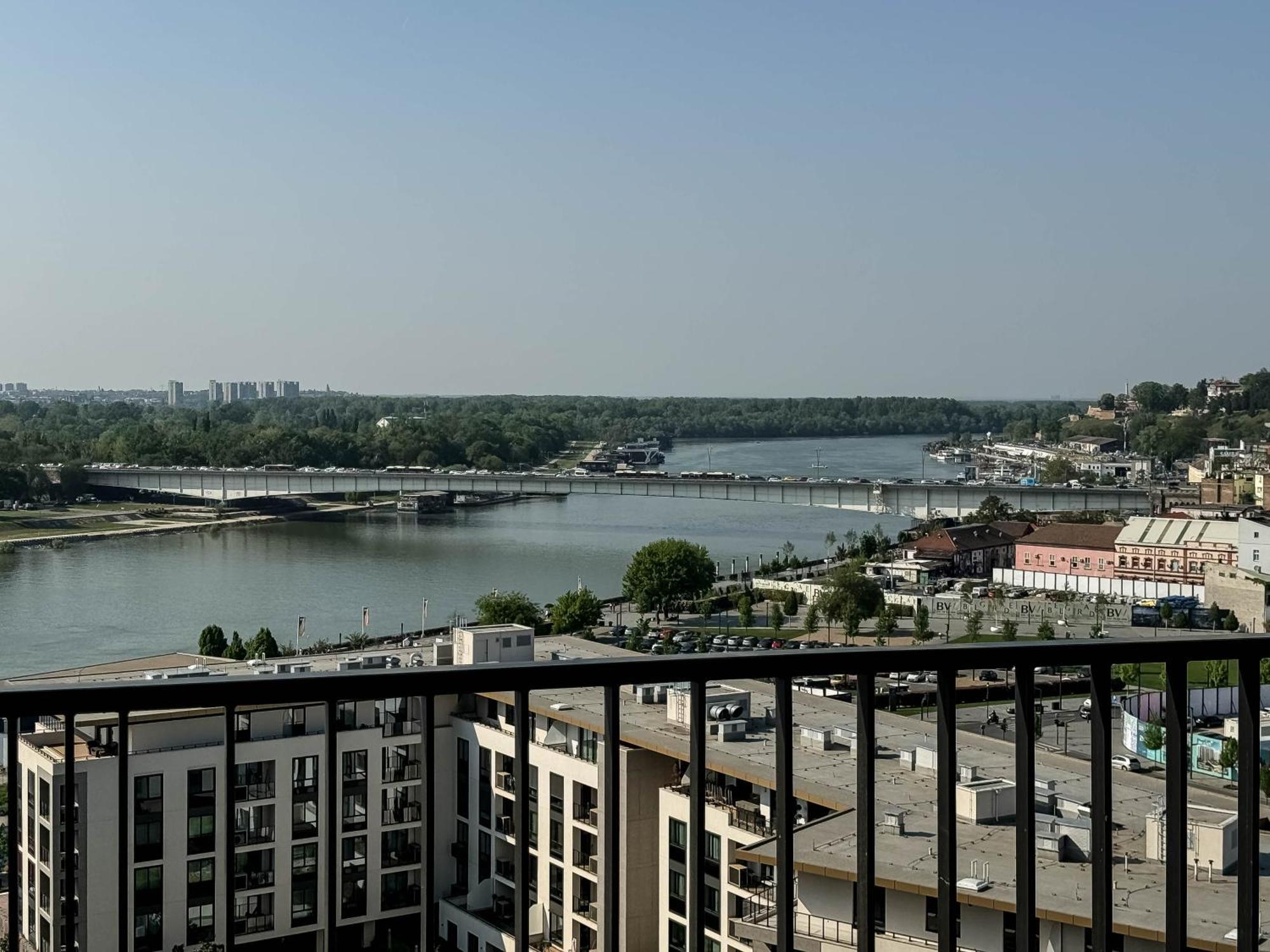 Belgrade Waterfront - Beograd Na Vodi - Metropolitan Luxury Apartments ภายนอก รูปภาพ