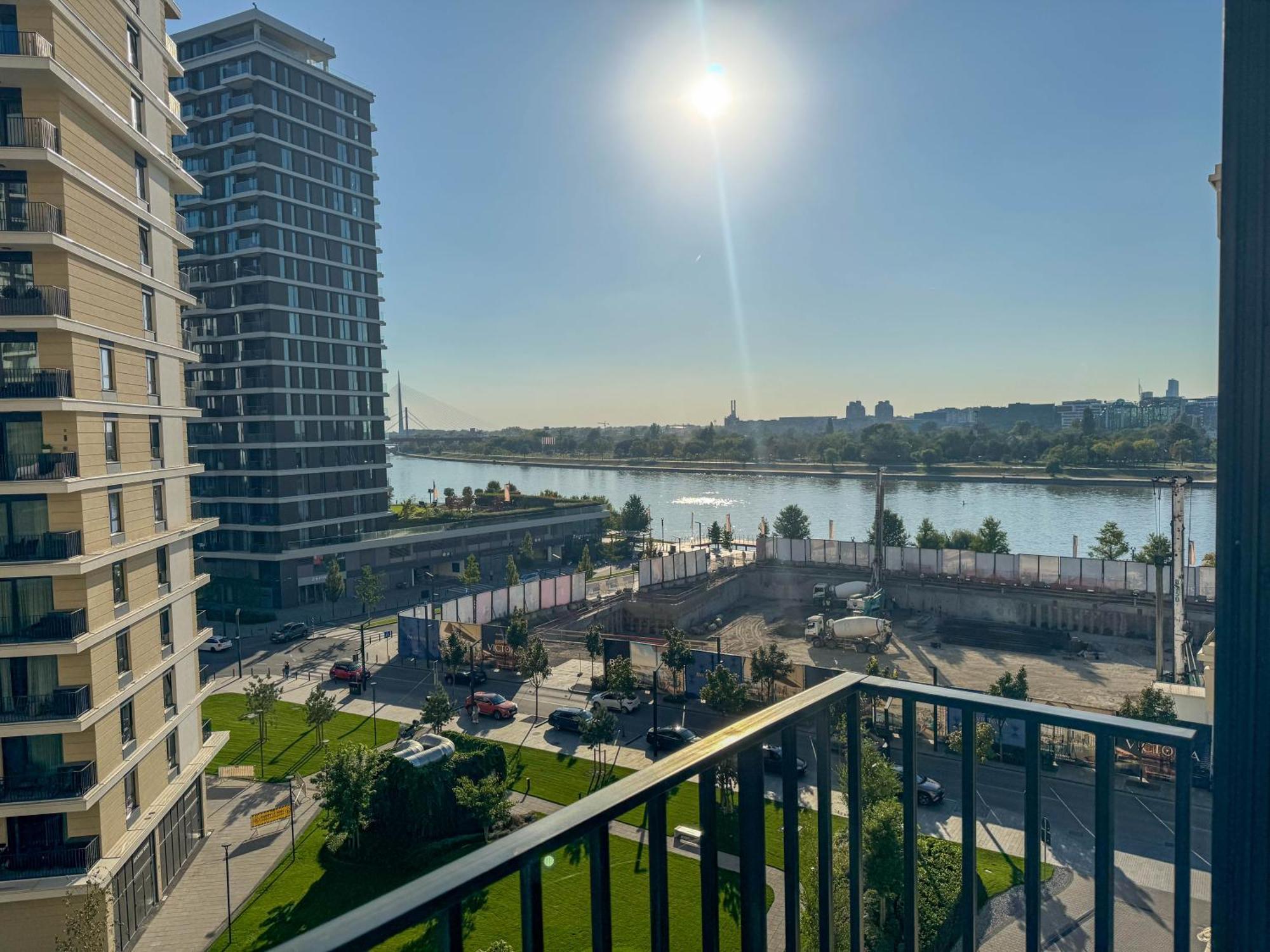 Belgrade Waterfront - Beograd Na Vodi - Metropolitan Luxury Apartments ภายนอก รูปภาพ
