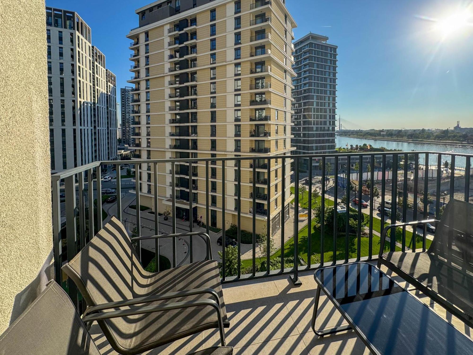 Belgrade Waterfront - Beograd Na Vodi - Metropolitan Luxury Apartments ภายนอก รูปภาพ